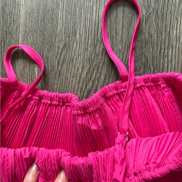 Pink Ruffled Kids Top - Picture 2 of 2